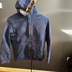 Lands End kids Navy Blue Hoodie